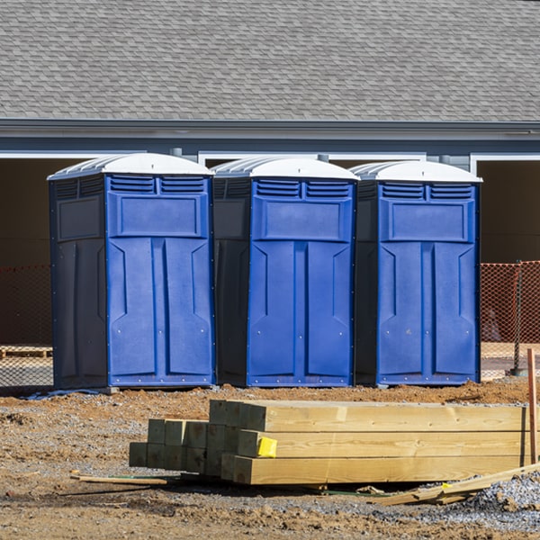 are there any restrictions on where i can place the porta potties during my rental period in Bountiful